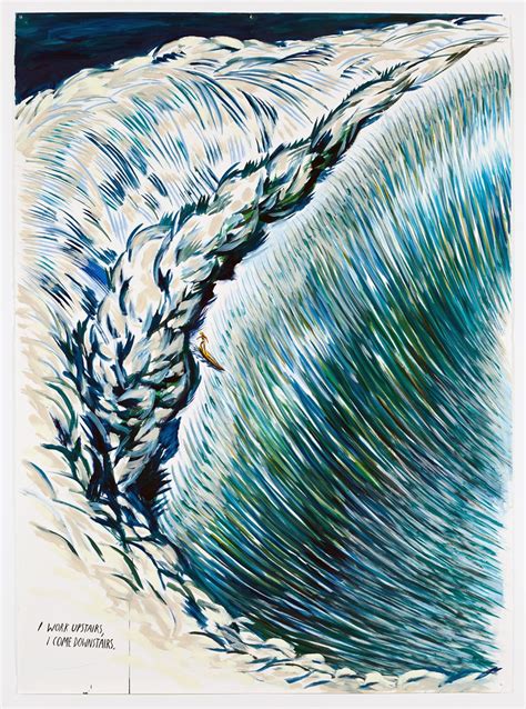 raymond pettibon wave print